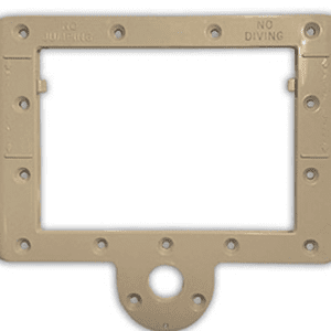 sku340-1274-Doughboy beige skimmer face plate